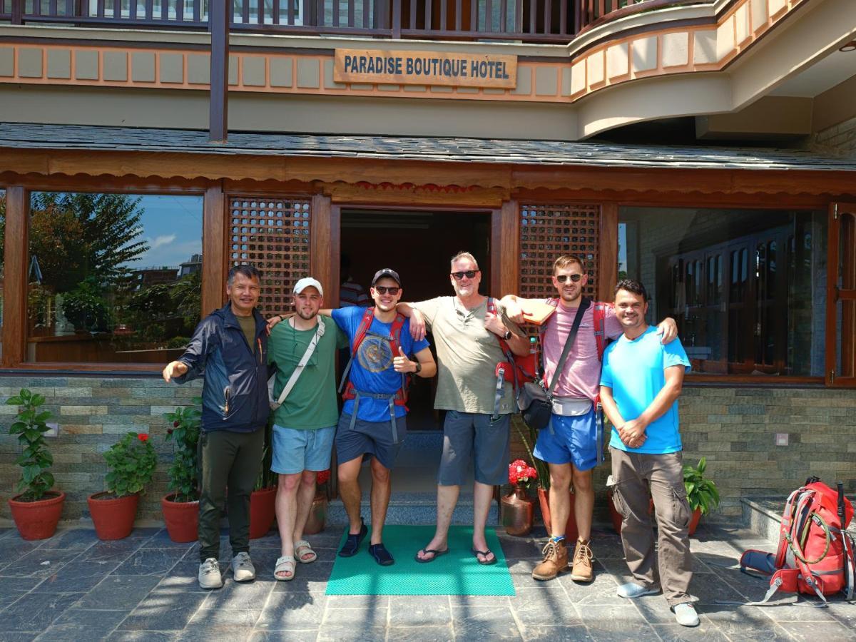 Paradise Boutique Hotel Pokhara Extérieur photo