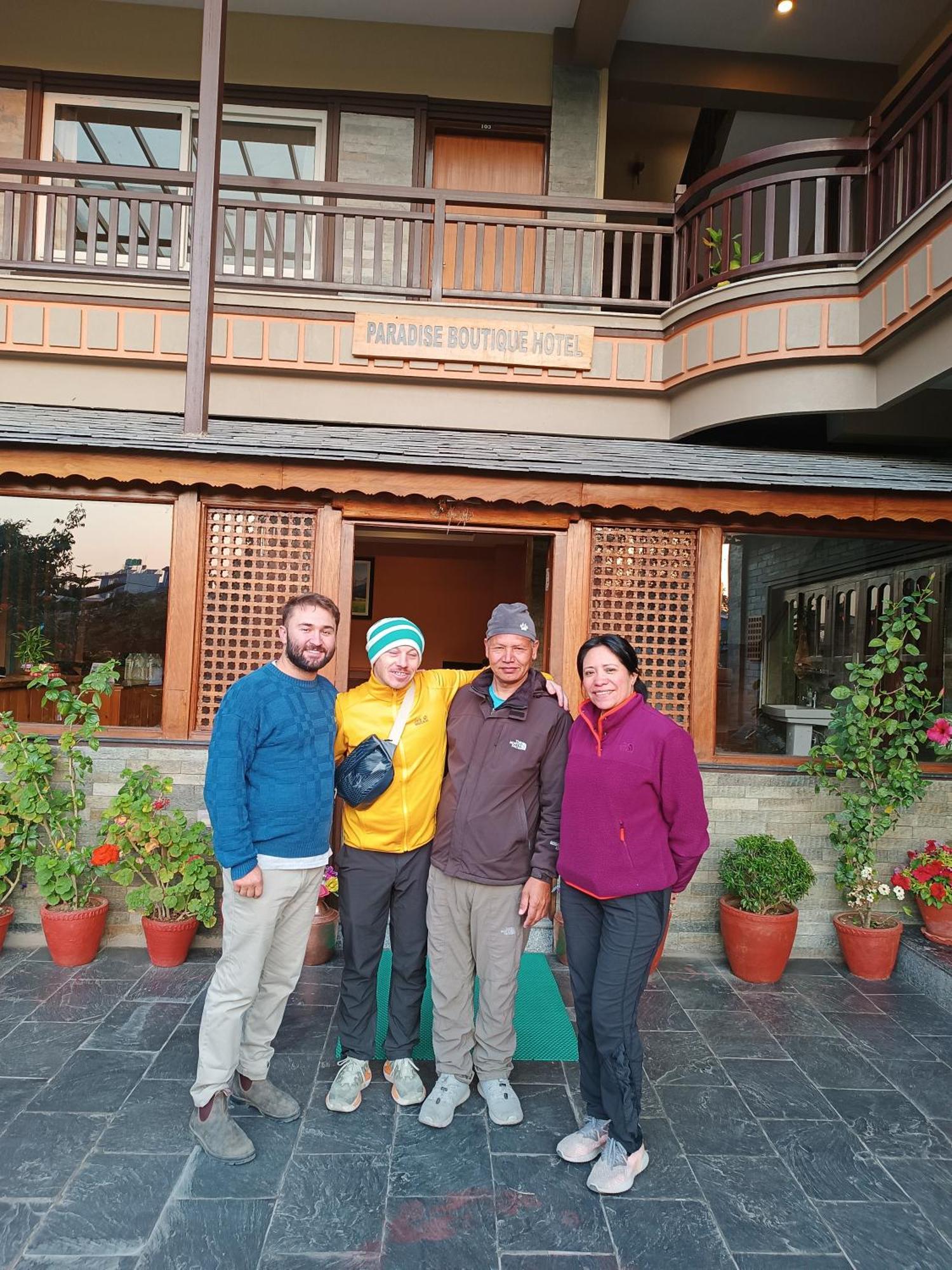 Paradise Boutique Hotel Pokhara Extérieur photo