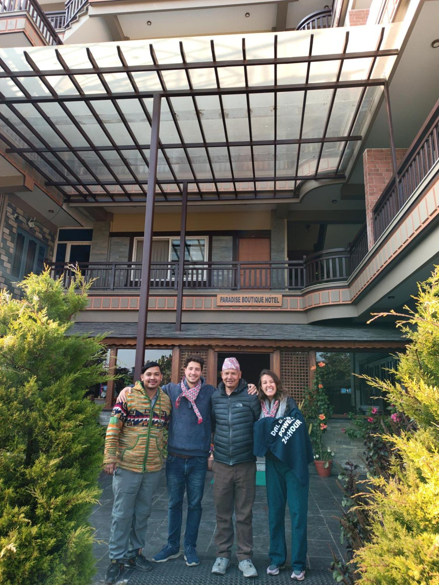 Paradise Boutique Hotel Pokhara Extérieur photo