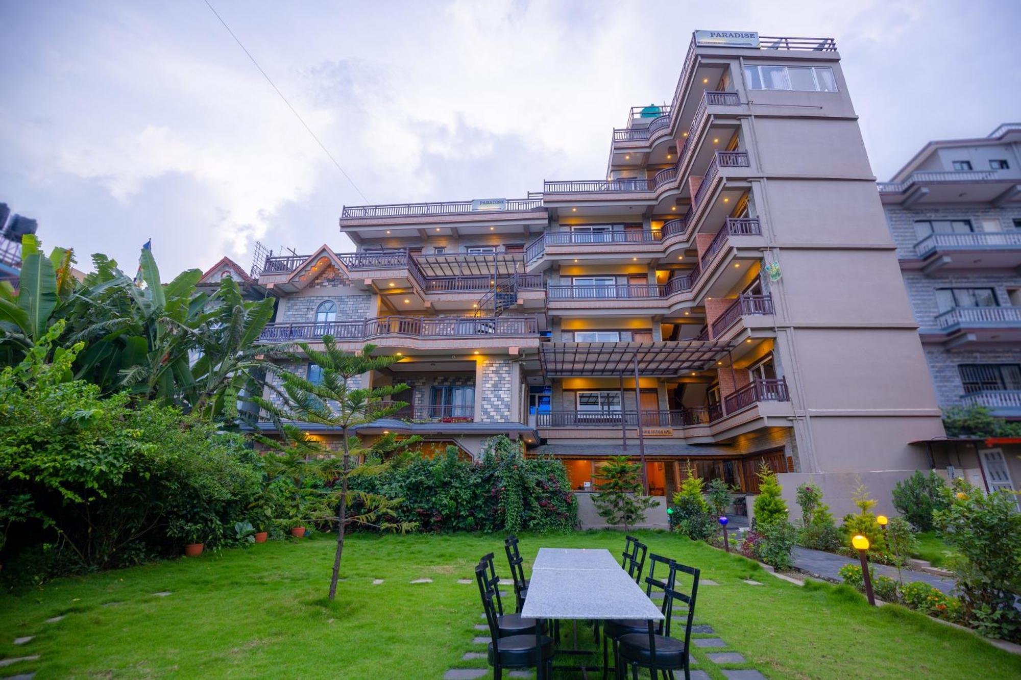 Paradise Boutique Hotel Pokhara Extérieur photo